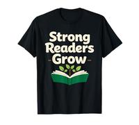 Childhood Literacy Awareness Reading Saves Lives Reader T-Shirt