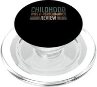 Childhood Was A Performance Review PopSockets PopGrip for MagSafe