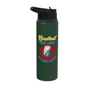 Childhood Without Mobile Phone I was There! Stainless Steel Insulated Water Bottle