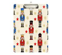 Childish Cartoon Nutcracker Soldiers Pattern clipboards for Nurses Plastic for Personalized clipboards Teachers Size 9 x 12 5 Tablas para escribir