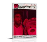 Childish Gambino Because The Internet Poster Romantic Moive Canvas Wall Art Printing For Wall Decor08x12inch(20x30cm) Frame-style
