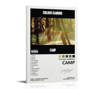 Childish Gambino Posters Camp Poster; Room Aesthetics, Canvas Oil Painting, Album/movie Poster Hanging Picture