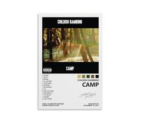 Childish Gambino Posters Camp Poster; Room Aesthetics, Canvas Oil Painting, Album/movie Poster Hanging Picture
