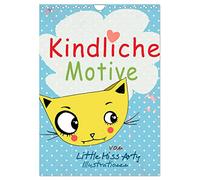 Childish motifs of Little Miss Arty - illustrations! UK-Version (Wall Calendar 2026 DIN A4 Portrait), CALVENDO 12 Month Wall Calendar