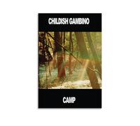 Childish Poster Gambino Music Album Camp Vintage Music Posters for Room Aesthetic Canvas Wall Art Bedroom Decor08x12inch(20x30cm)