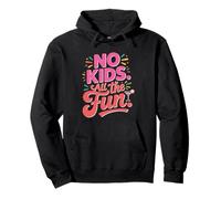 Childless Aunt Choice Funny Sarcastic Without Kids Humor Fun Pullover Hoodie