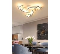 Childlike Shooting Stars LED Energy-efficient Ceiling Light in White The hot sale White