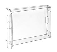 CHILDMORY 10Pcs Clear Box Case Sleeve CIB Protector for Games Cartridge Box