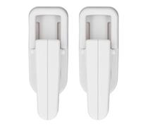 Childproof Door Lever Lock Baby Safety No Drill Easy Install Door Handle Lock for Toddlers Kids Pets Plastic 2 Pack 10.3x4cm
