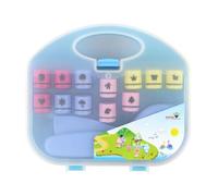 Childproof Flower Shape Hit Set 12 Molds Educational Craft Set for Prekindergarten Learning Tasks Not Paper Puncher Toy