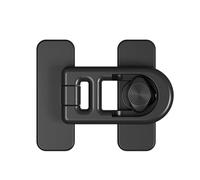 Childproof Refrigerator Lock - Adhesive Child Safety Cabinet Locks | No Tools or Drilling Needed Rotating Design | Child Safety Lock - Oven, Fridge, Microwave, Cabinets