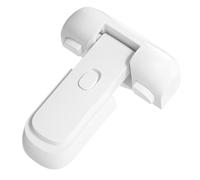 Childproof Refrigerator Lock - Cupboard Locks | Adhesive Freezer Latch | Kids Proof Latches | No Drill Secure Baby Safety Lock for Refrigerators/Fridges/Freezers Doors