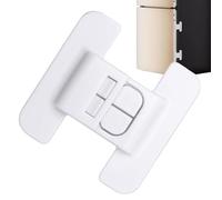 Childproof Refrigerator Lock - Effecientv Fridge Lock - Fridge Locks Heavy Duty Child Proofing Safety Locks - Door Lock Auto-Lock Protection Refrigerator Locks for Cabinets