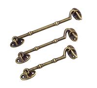 Childproof Window Restrictor Lock,Copper Window Holder,Safety Door Lock,Chinese Style Windows Ventilation Lock,Safety Lock for Casement