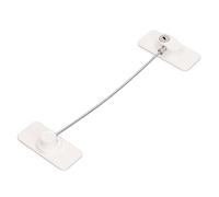 Childproof Window Stopper 360 Degree Rotatable Effective Protection Child Safety Lock for Home for Refrigerator (White)
