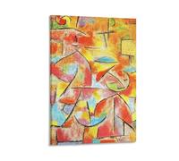 Children And Unt by Paul Klee, Abstract Art Poster Artworks Picture Print Poster Wall Art Painting Canvas Decor Home Posters 12x18inch(30x45cm)