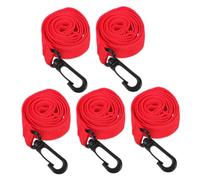 Children Anti Lost Leash 5pcs Red Nylon with Hook for Kids