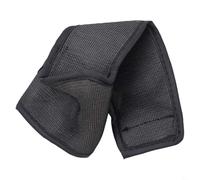 Children Balance Bike Handlebar Stem Cover, Black Diving Fabric Vertical Bar Pad Protector for Chest and Head Safety on Kids Bicycle with Stand, Soft for IMPACT Absorption Guard Approx 10cm