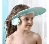 Children Bath Shower Cap wash Shampoo Visor Shield hat Prevent Water Entering The Eyes and Ears Bathing tub Head Hair Rinser Protection Kids Toddler Baby (Blue)