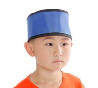 Children Blue Lead Cap for CT X-ray, Comfortable Soft Lead Cap, Easy to Clean(0.5mmPb)