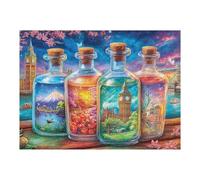 Children Book Reading 500 Piece Jigsaw Puzzle for Adults Rainy Day Activity Mindful Relaxation Precision Cut Pieces Unique Gift Wall Art Decor 500 PCS
