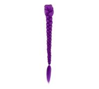 Children Braid Long Ponytail Hairpiece Clip In Braid Extension Full Volume Plait Tapered Ends Secure Fixing high temperature fiber suitable for themed parties school plays photo shoots