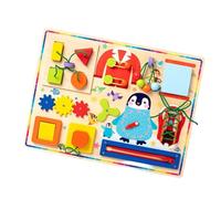 ＡＷＨＡＯ Children Busy Board Fine Motor Skills Sensory Toys for Girls Boys Kids