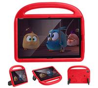 Children Case for Huawei MediaPad M5 10.8/M6 10.8 Inch, Durable, EVA Foam Children Proof Carry Handle Anti-Shock Case Cover Built in Kickstand Case for Huawei MediaPad M6 10.8 (Red)