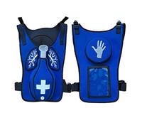 Children Choking Obstruction Training Model, Wearable Vest with Back Slap Design for Heimlich Maneuver Teaching & Practice