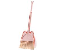 Children Cleaning Toy Tool Set With Bear Handle Broom And Dustpan Cleaning Tool For Little Girls Pretend Play Game Kids Broom And Dustpan Set