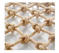 Children Climbing Frame Net, Rope Netting Cargo Playground Kids Child Rock Ladder Wall Hammock Tree House Playset Swingset(10mm-12cm,3X7m (9.84X22.96ft))