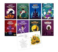 Children Coloring Book | Children Halloween-Themed Coloring Book,Interactive Drawing Aid, Classroom Rewards for Student Teens Kid Girls Boys