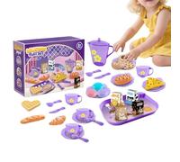 Children Cooking Set - Educational Playset Kit, Miniature Kitchen Accessories, Boys Girls Interactive Toy, Party Holiday Indoor Play, Travel Portable Fun | Promotes Problem Solving Attention Coordinat
