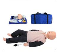 Children CPR Training Manikin,Full Body CPR First Aid Training Dummy Simulator Manikin Patient Care Mannequin for Classroom or Research Centers Nursing Practice