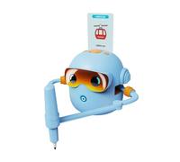 Children Creative Drawing Machine 12 Vibrant Colored Pens ABS Safe Toy For Spatial Awareness Training Magical Drawing Technology Robot Toy