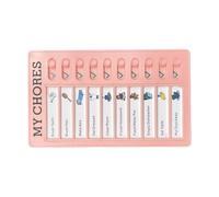 Children Daily Routine Chart Kid Daily Chore Checklist Board Task Organiser for Routine Planning and Goal Tracking Educational Planner for Students