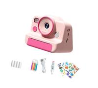 Children Digital Camera Toy With Instantly Photo Printer And Photo Paper Eye Protections Screens Antique Design Gift Kids Instantly Print Camera