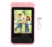 Children Digital Video Camera, Kids Touch Screen Camera with 48MP 1080P Recording, 2.8 Inch IPS Touchscreen, MP3 Music Player and Rotatable Lens for Toddlers and Boys (Pink)