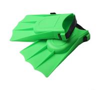 Children Diving Fins 18.5cm Streamlined Design(Green)