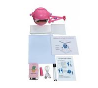 Children Drawing Drawing Tutor Educational Toy Automated Sketch Machine With Theme Cards And Smart Arms Suitable for art lessons family time kindergarten centers, Pink, Without Pens
