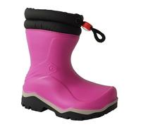 Children Dunlop Blizzard Lined Wellies Toggle Tie Top Rain Snow Wellington Boots