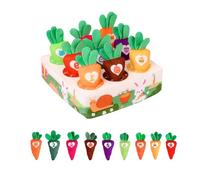 Children Early Educational Game Improve Intelligence Educational Toy for Color Number Recognition Kinderganten Carrot