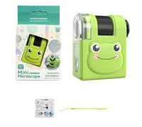 Children Educational Microscope Featuring Light & Multiple Magnification Portable Designs for Science Discovery Gift Classroom Tiny