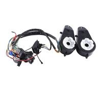 Children Electric Car DIY Modified Wires and Switch Kit, Kids Electric Car 4WD Ride on Toys Accessories with Motor Black
