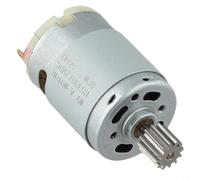 Children Electric Car Motor Replacement Compatible with RS550 RS390 RS380 RS555, 12V 6V 24V DC Gear Motor with 10 Tooth 12 Tooth Pinion Gear, High Torque Ride On Toy Motor for(380 12V 5600rpm)