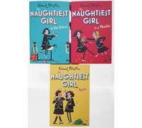 Children Enid Blyton The Naughtiest Girl 3 books set bundle collection Ages 7+ In the School Is a Monitor Again