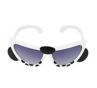 Children Folding Sunglasses,Portable Baby Cartoon Animal Pattern Summer Glasses Photograph Prop Toy Gift for Boys Girls 3-7 Years Old(White Panda)