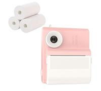 Children Friendly Instants Print Camera Prints 3 Paper Rolls Included For Immediate Fun Portable Photo Printer