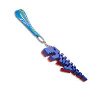 Children Funny Pinch Cartoon Dinosaur Keychain Toy Set for 6-8 Kids Relieve Stress Improve Game