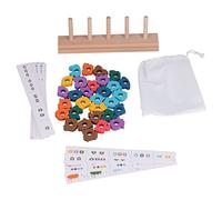 Children Geometric Shape Matching Toys Educational Logical Thinking Training Stacking Games Child Birch Wood Building Blocks